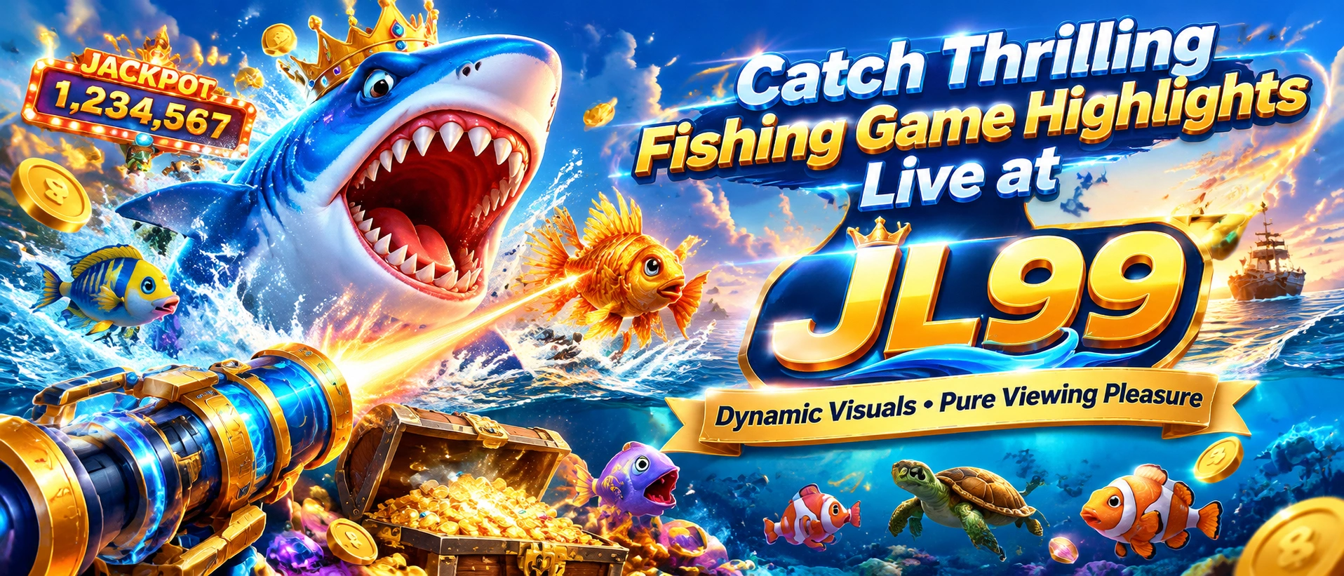 JL99 fishing game feature image