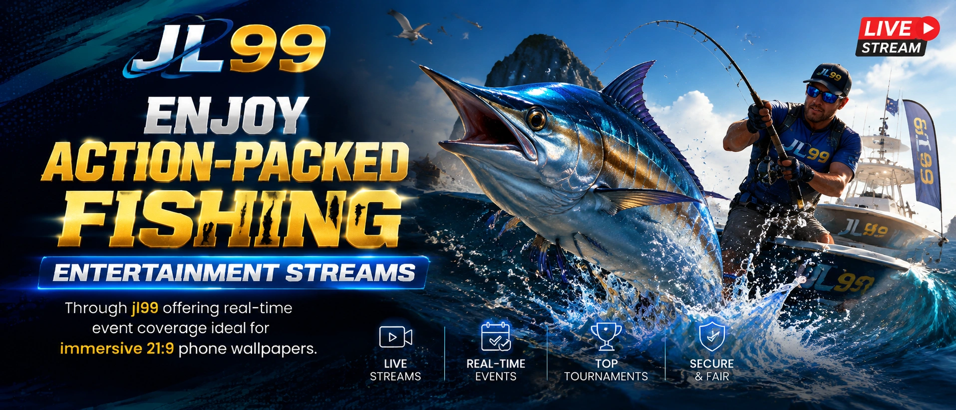 JL99 fishing game interface preview